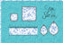 3148 - Blue and White Danty Flowers